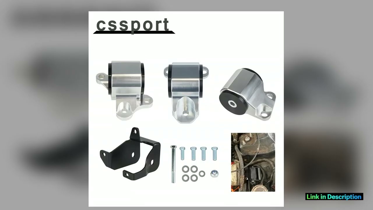 Car Modification Engine Bracket Kit 2bolt For HONDA CIVIC EKSTK 62A Street D16 B16 B18 EK Engine