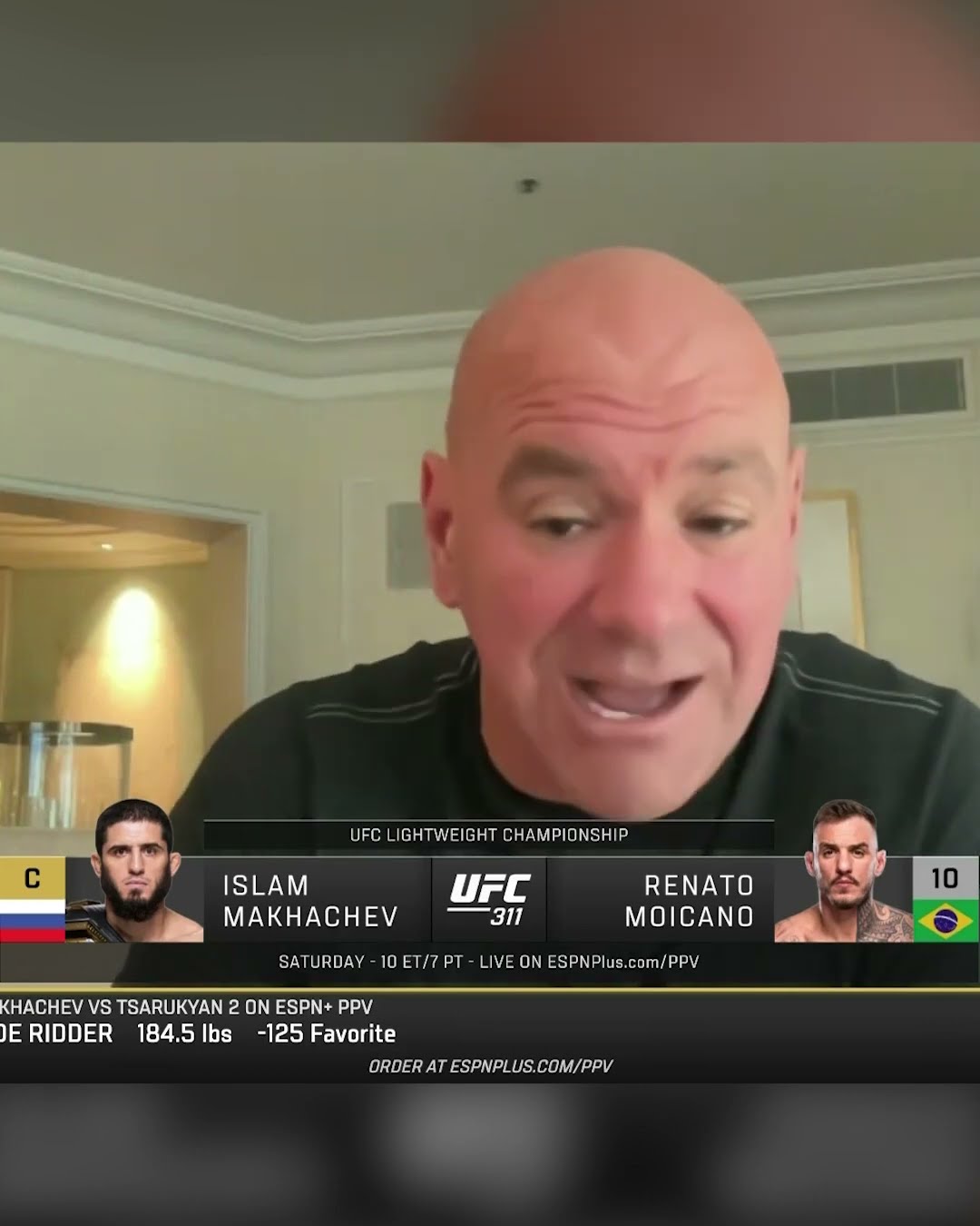Dana White breaks the main event change ? #UFC311