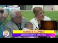 Enrique Guzmán FELIZ de reencontrarse con Silvia Pinal en la boda de su nieta Giordana | Sale el Sol