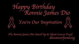 Happy Birthday Ronnie James Dio -- 2020