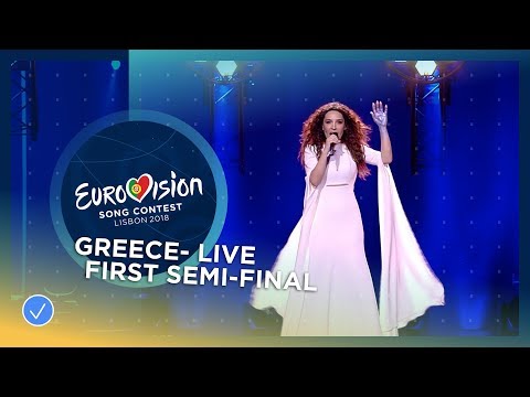 Yianna Terzi - Oniro Mou - Greece - LIVE - First Semi-Final - Eurovision 2018