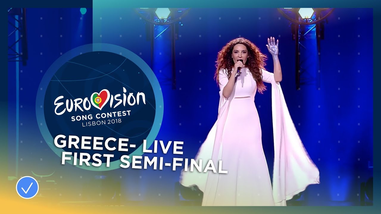 Yianna Terzi - Oniro Mou - Greece - LIVE - First Semi-Final - Eurovision  2018 - YouTube