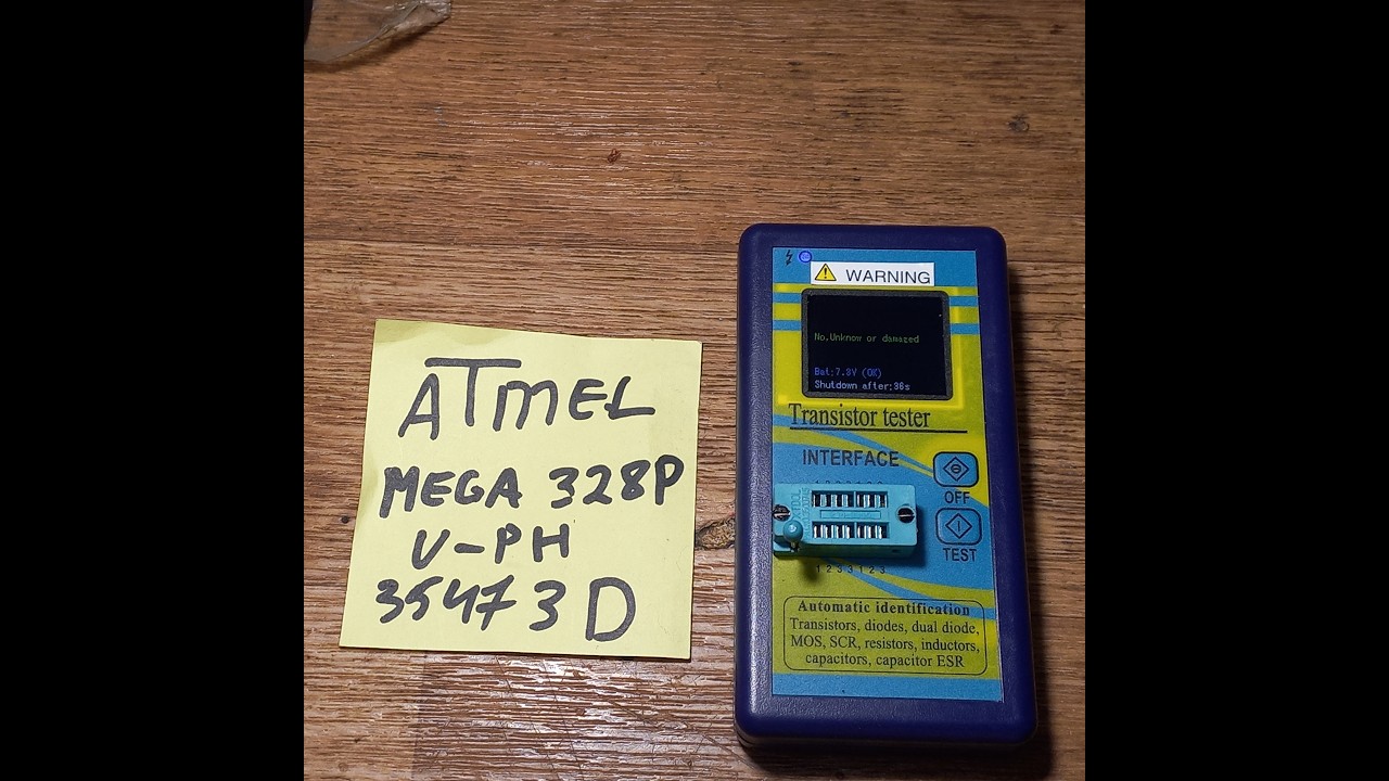 ТЕСТЕР КОМПОНЕНТОВ на MEGA 328P (2020 год) (1 часть)-что внутри? (КИНОЖУРНАЛ ПАЯЛЬНИК №304)