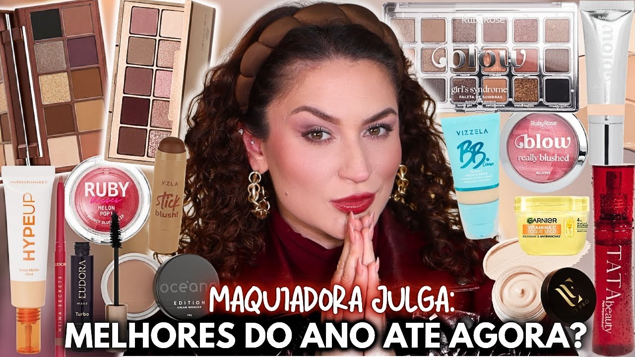 MELHORES PRODUTOS DO ANO NA OPINIÃO DE VOCÊS... mAQUIADORA JULGA! Duda Fernandes