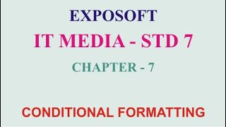 Celebrity IT MEDIA STD 7 - CHPATER 7 CONDITIONAL FORMATTING Net Worth