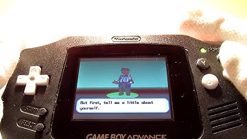 Raspberry Pi Zero Game Boy Advance Prototype Retropie Demo