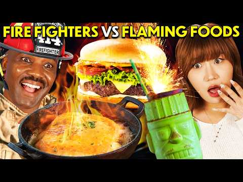 Firefighters Vs Fiery Foods!