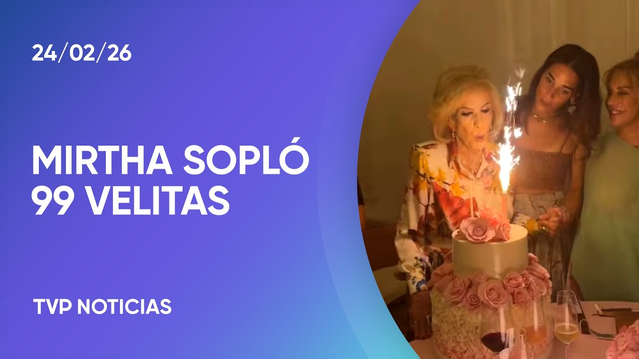 Mirtha Legrand celebró sus 99 años rodeada del cariño de su gente
