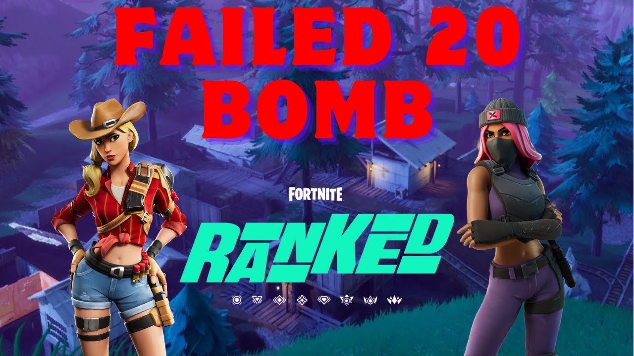 How We Threw A 20 Bomb In Fortnite Ranked - YouTube