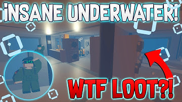Unturned PVP UNDERWATER BASE RAID! 🌊 WTF LOOT?! - Online Base Raid