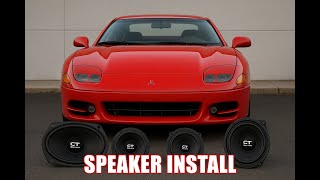 3000GT Speaker Install