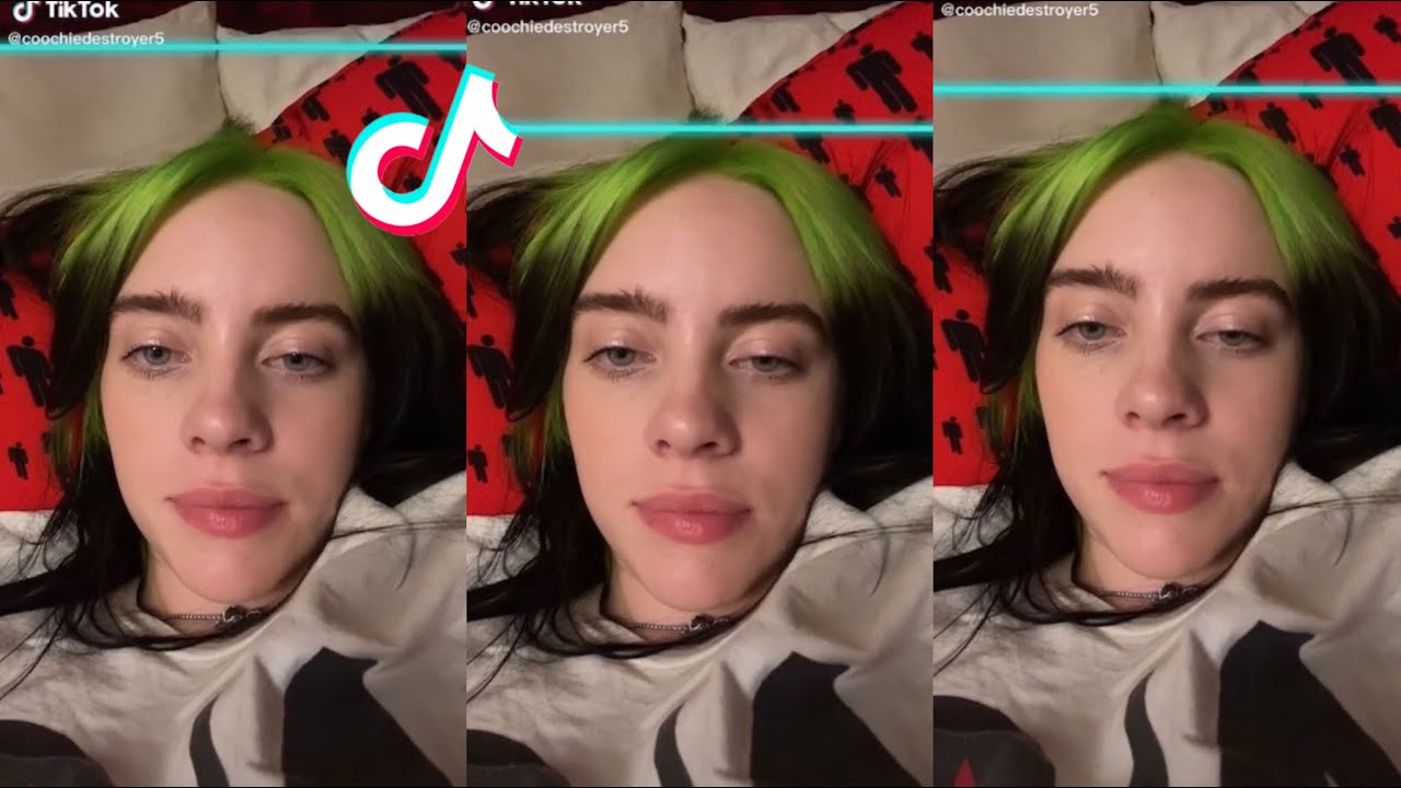 Billie Eilish got Tik tok!! - YouTube