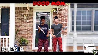 HOOD MOM RETURNS| IRL VLOG| GJG