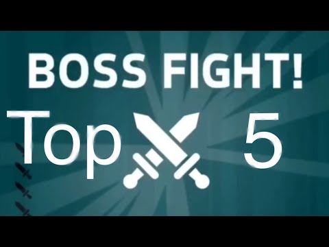 Top 5 Hardest Bosses - Knife Hit