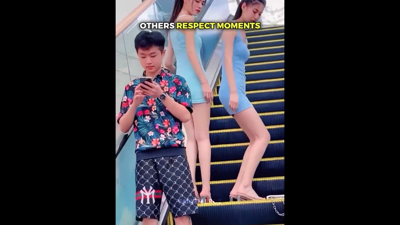 Others respect moments vs this girl 🥹😍💝 #respect #kindness #viralvideo #helping