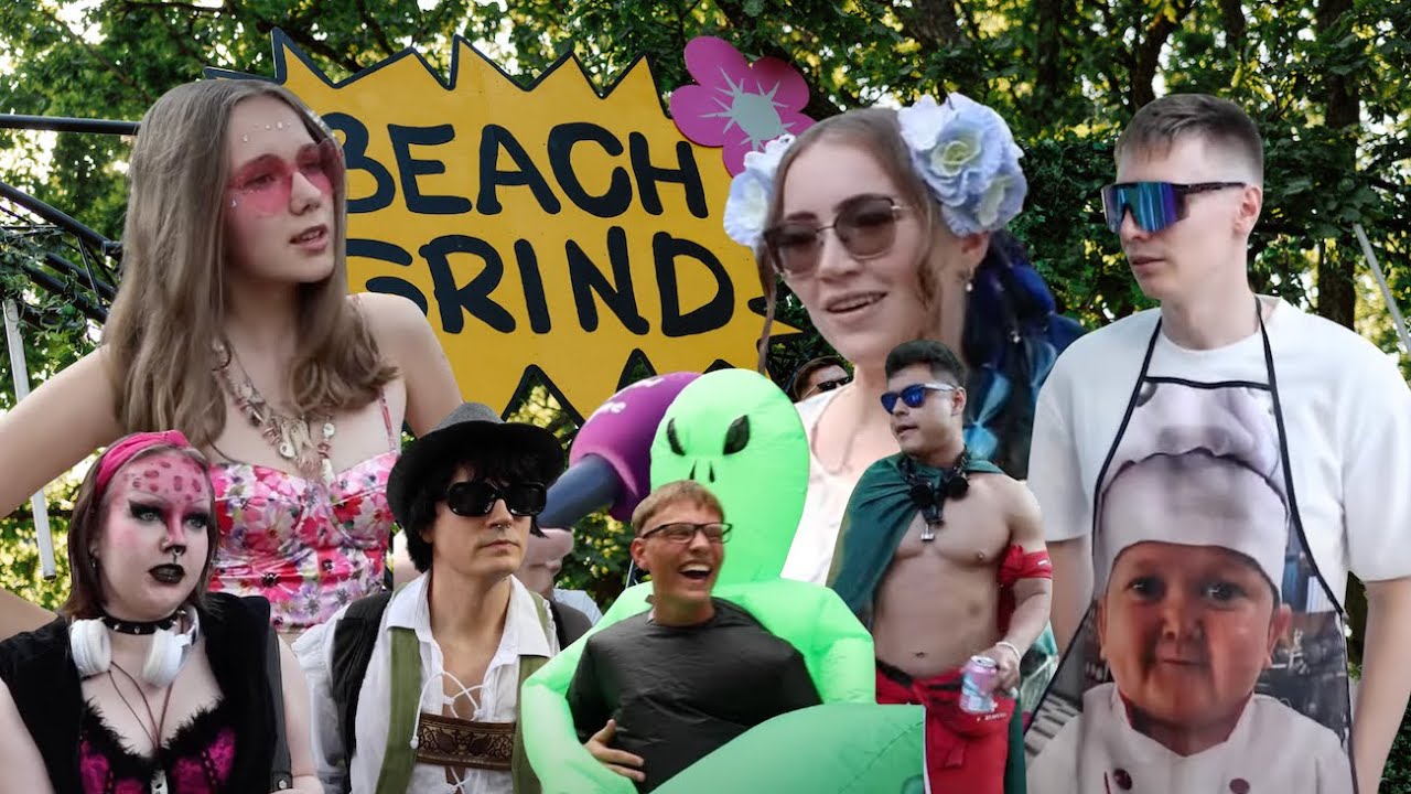 UFO, dinosaurus & paljud teised: millise eelarve ja ettevalmistusega tulid noored Beach Grindile?
