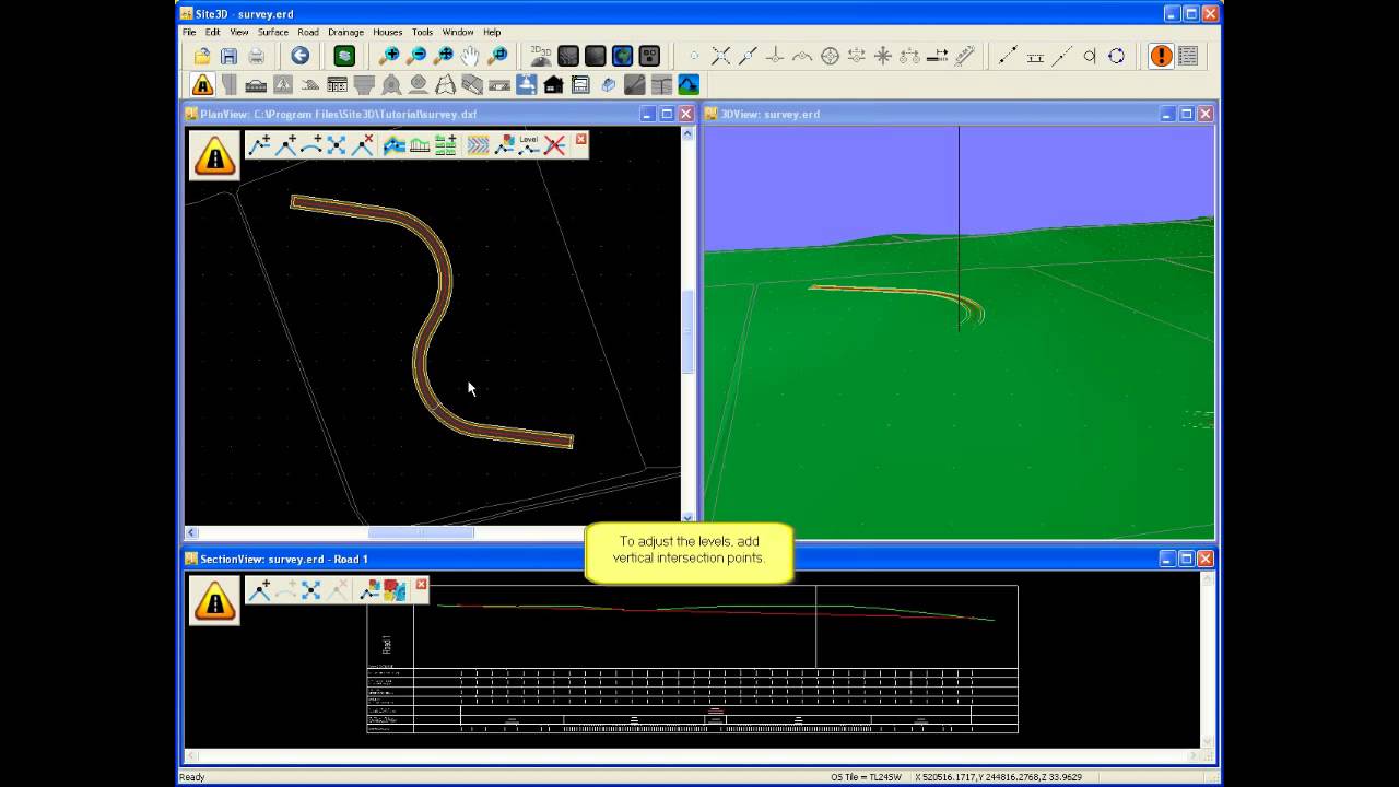 XPSITE3D: Road Design