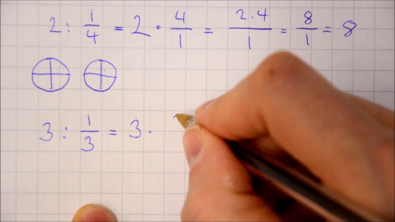 Kokonaisluvun jakaminen murtoluvulla