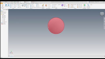 Autodesk Inventor Professional 2020 HOW TO MAKE SPHERE USING REVOLVE