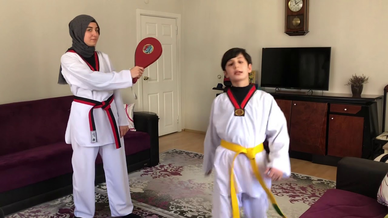 BİR GÜNLÜK TAEKWONDO ANTRENMANIM! #taekwondo