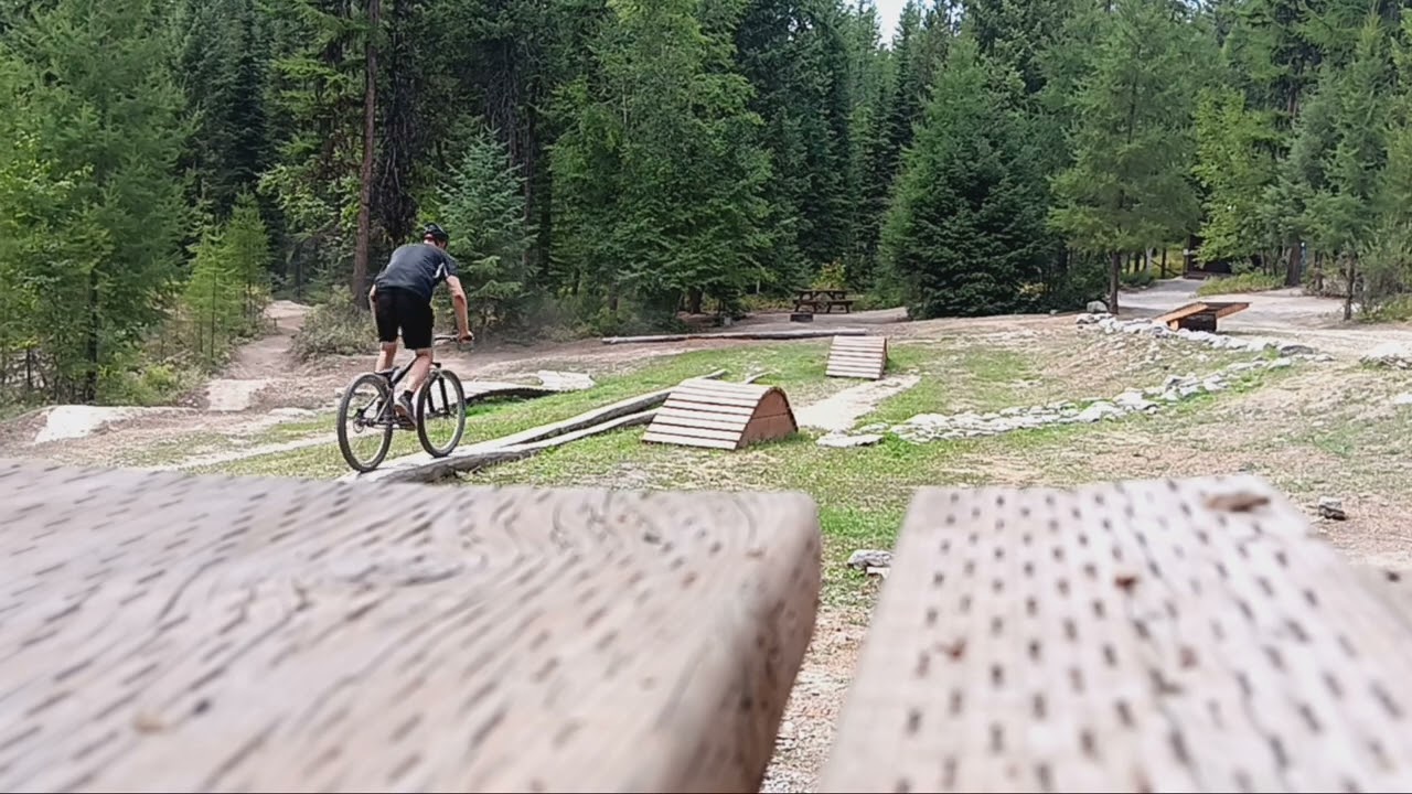 Whitefish Bike Retreat skills park.