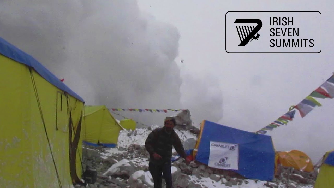 Earthquake/Avalanche at Everest Base Camp 2015 (Full Video)