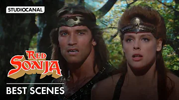 Arnold Schwarzenegger and Brigitte Nielsen in RED SONJA | Best Scenes Part 1