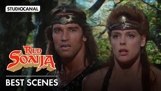 Arnold Schwarzenegger and Brigitte Nielsen in RED SONJA | Best Scenes Part 1