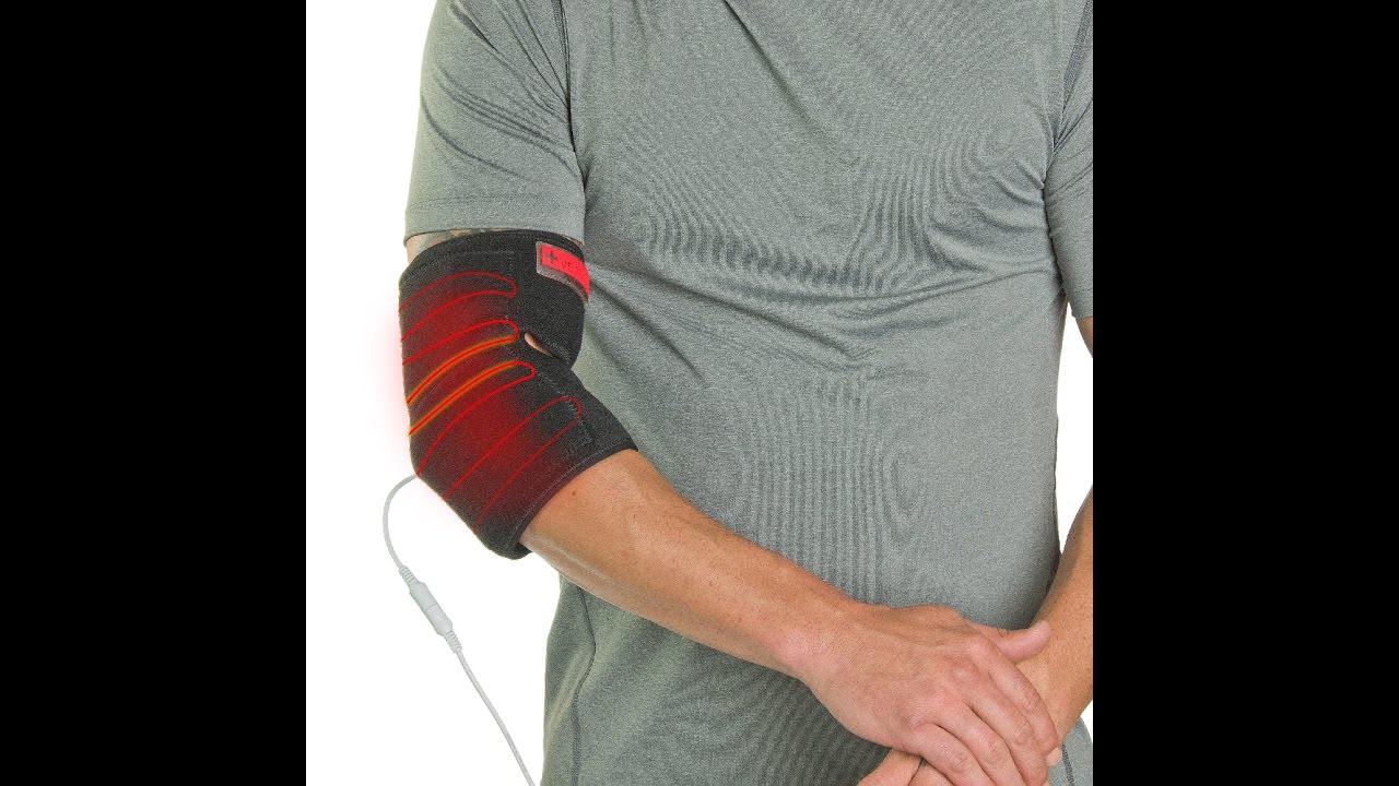 Venture Heat® FIR At Home Elbow Heat Therapy Wrap KB 1260 YouTube