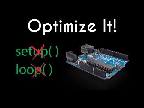 Optimizing Arduino Code: no setup(), no loop() ⛔