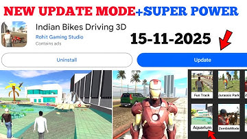 New Mode Cheat Code in Indian Bike Driving 3D 🤯🔥| New Iron Man Super Power Code | Harsh in Game