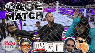 Oops All Cage Matches (TNA Lockdown?) | Boys Nite MyGM
