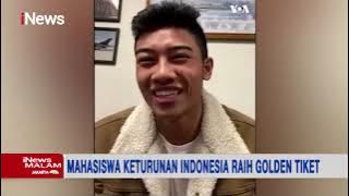 Cerita Dzaki Sukarno, Mahasiswa Indonesia Raih Golden Ticket American Idol -  iNews Malam 18/03
