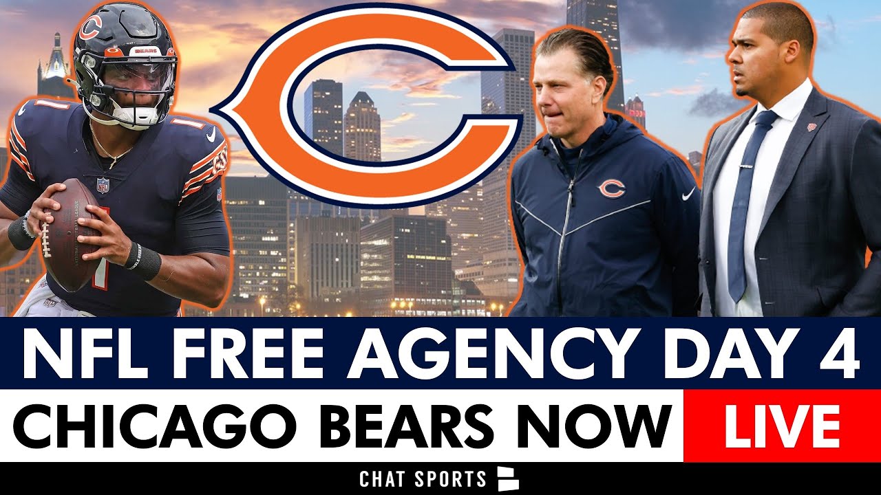 Chicago Bears 2023 NFL Free Agency Tracker LIVE Day 4 Bears News