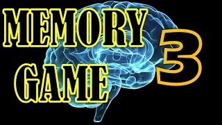Memory Card Game #3 *The Beginning*