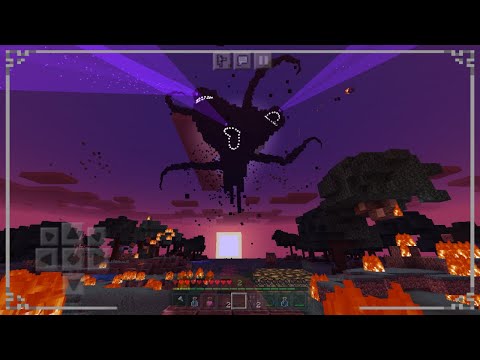 Download Minecraft Wither Storm Battle Wallpaper