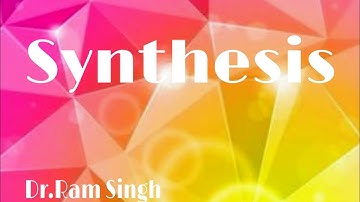Synthesis of Sentences(Part-4) | Dr.Ram Singh