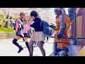 TOTAL PANIC 🤣 Everyone Just RUNS! Living Samurai Statue Prank in Kyoto🇯🇵 #148