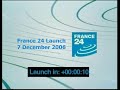 France 24 English Service Launch 7 December 2006 