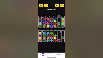 Ball Sort Puzzle Level 1751