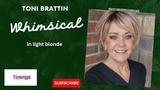 Toni Brattin WHIMSICAL in light blonde. Affordable, darling piece 😍#tlwigs