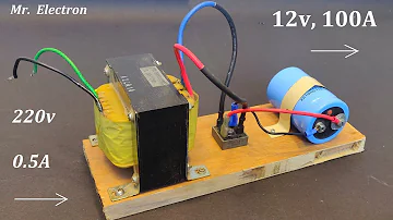 Como passar de volts para amperes?