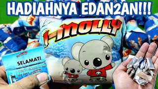 WOW!!! DAPET HP & DUIT SEGUNDUK DARI 2 RIBUAN!!! UNBOXING SNACK IMOLLY BERHADIAH HP