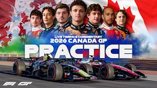 LIVE | F1 - 2026 Canada GP | Practice | Timing & Commentary | Sim Footage