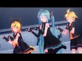 【MMD】ラビットホール full Sour式 初音ミク 鏡音リン 鏡音レン
