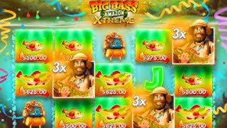Extreme big bass Amazon xtreme slot high stake $25,000 bonus buy compilation great game