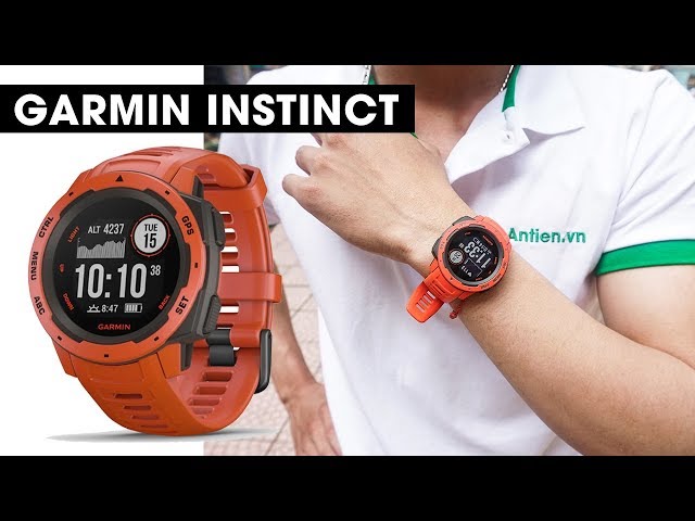 Đánh giá chi tiết Garmin Instinct l Đồng hồ chuẩn quân sự Mỹ