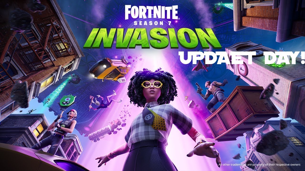 FORTNITE UPDATE DAY!! New grabatron, Mothership doors open and so
