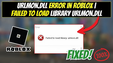 Fix URLMON.dll Error in Roblox | Failed to Load Library URLMON.dll