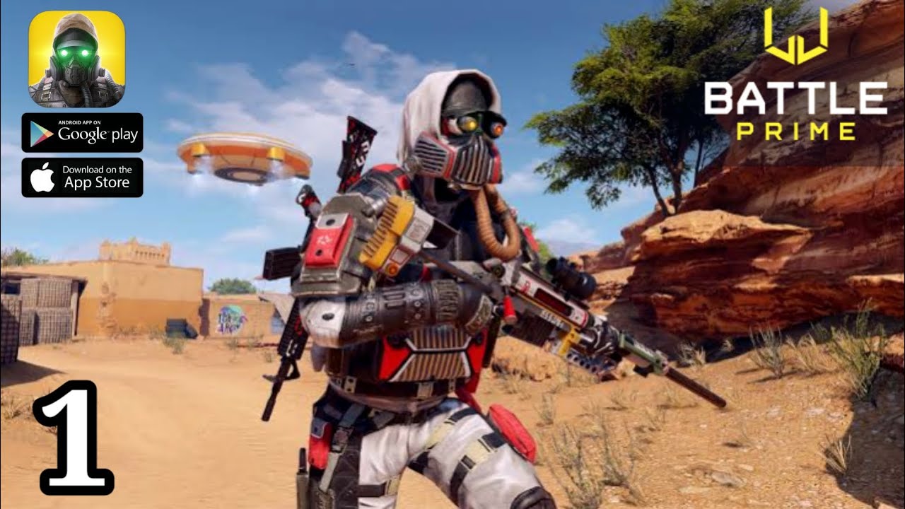 BATTLE PRIME Ultra Graphics 60fps  Gameplay (Android, iOS) Part 1